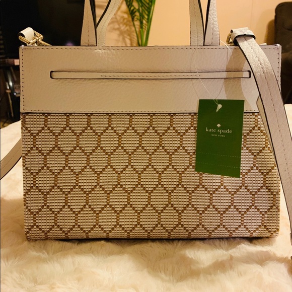 Kate Spade Hayes Bee Embellished Satchel - Picture 2 of 8